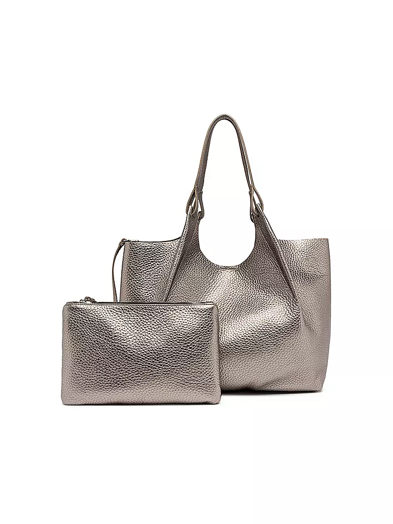 GIANNI CHIARINI | Ledertasche - Hobo Bag DUA | Marrone chiaro