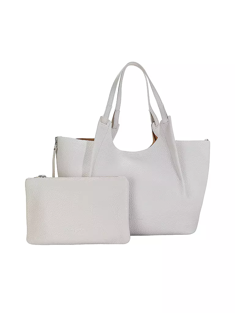 GIANNI CHIARINI | Ledertasche - Hobo DUA  | Bianco