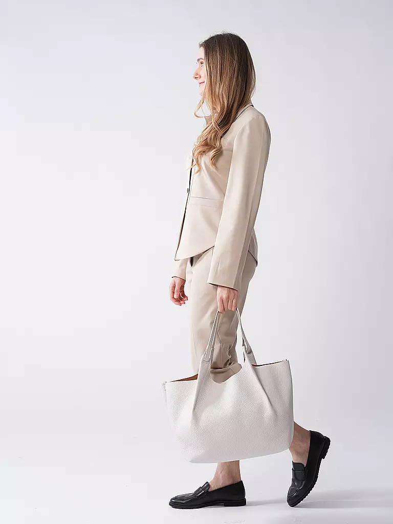 GIANNI CHIARINI | Ledertasche - Hobo DUA  | Bianco