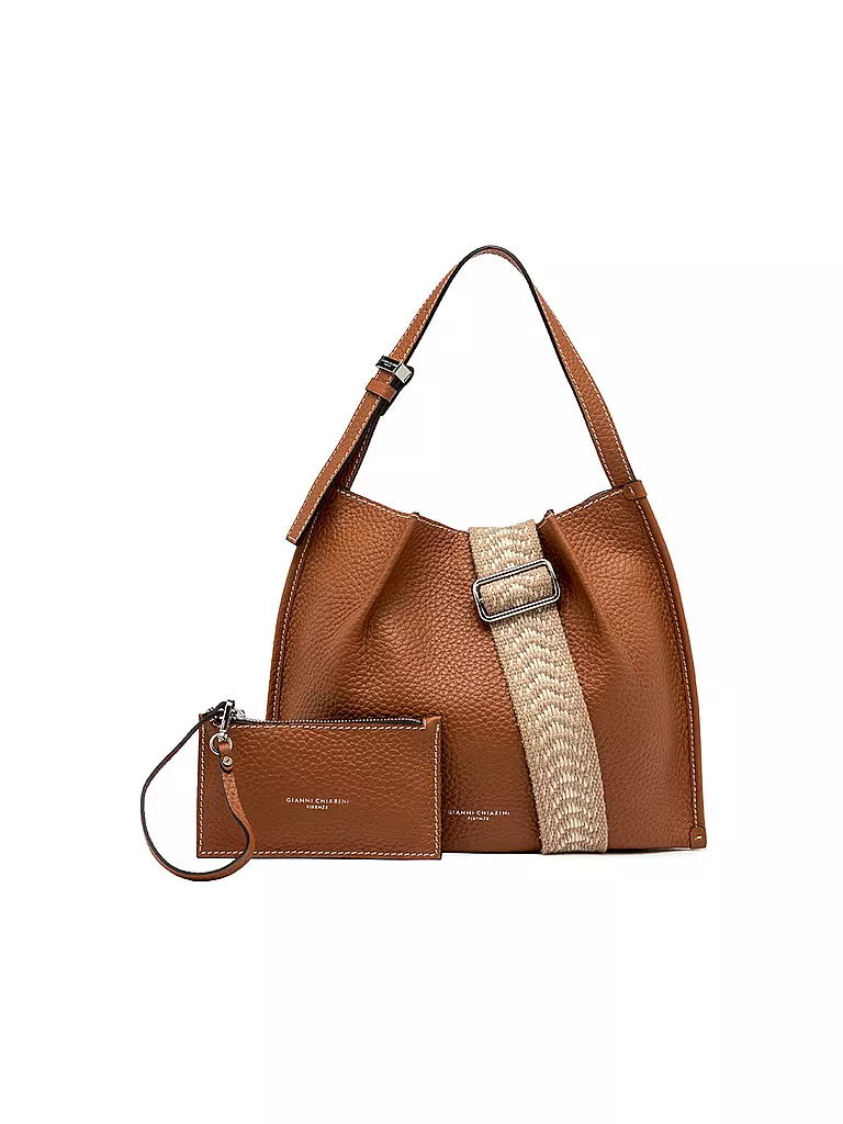 GIANNI CHIARINI | Ledertasche - Umhängetasche DORY  | Cammello