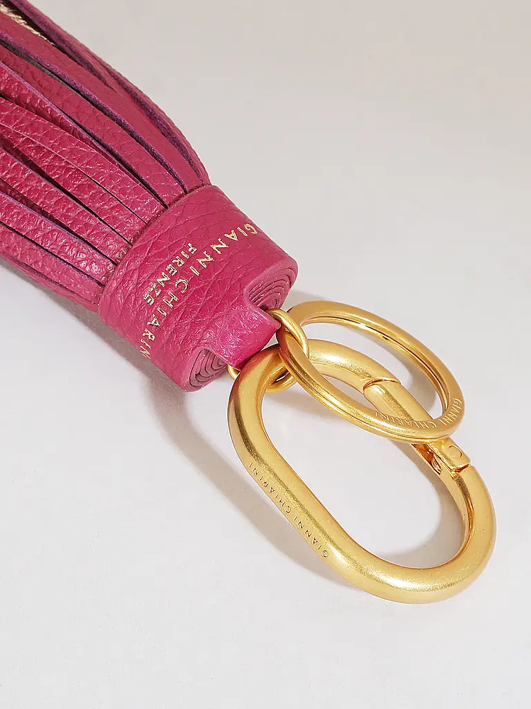 GIANNI CHIARINI | Portachiavi da borsa
Marca: GIANNI CHIARINI
Colore: rosa
Categorie: Moda,Donna

Materiale: Pelle
Dettagli: Logo,Frange | Fucsia