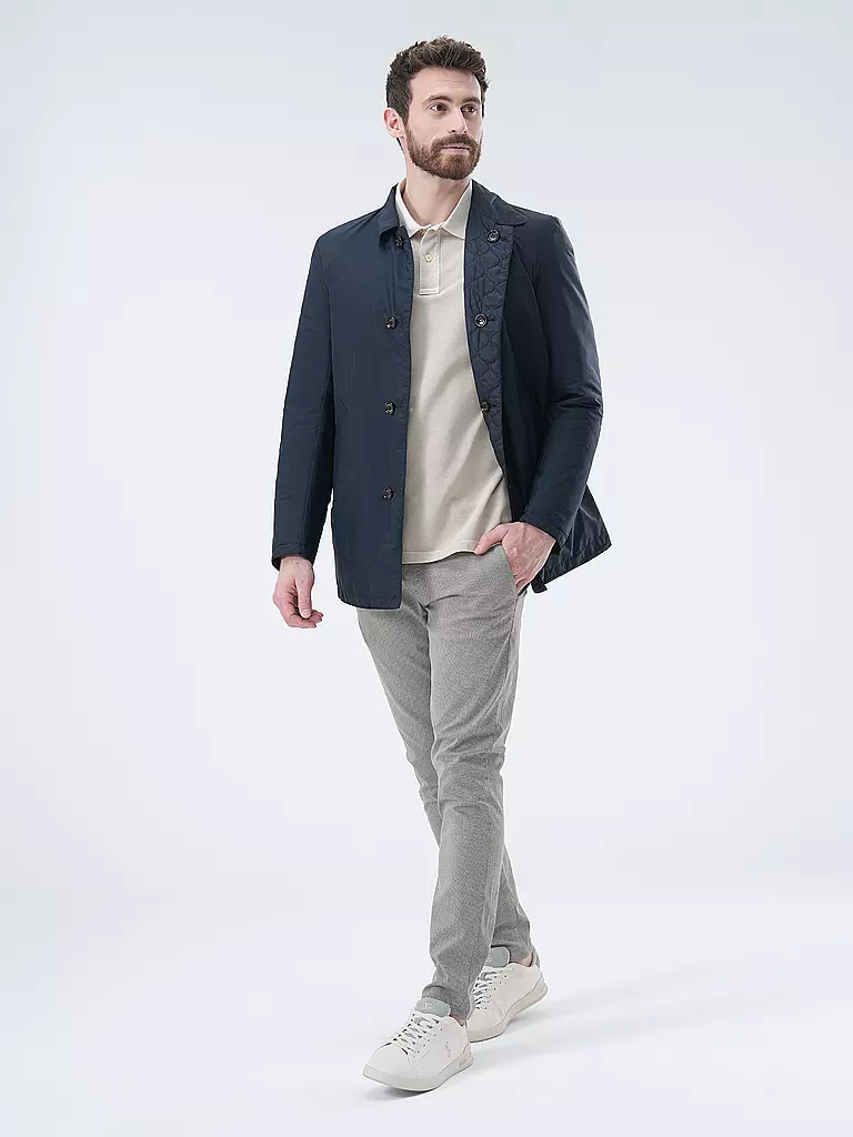 GIMO'S | Giacca reversibile | Blu scuro