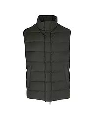 GIMO'S | Gilet trapuntato | Oliva