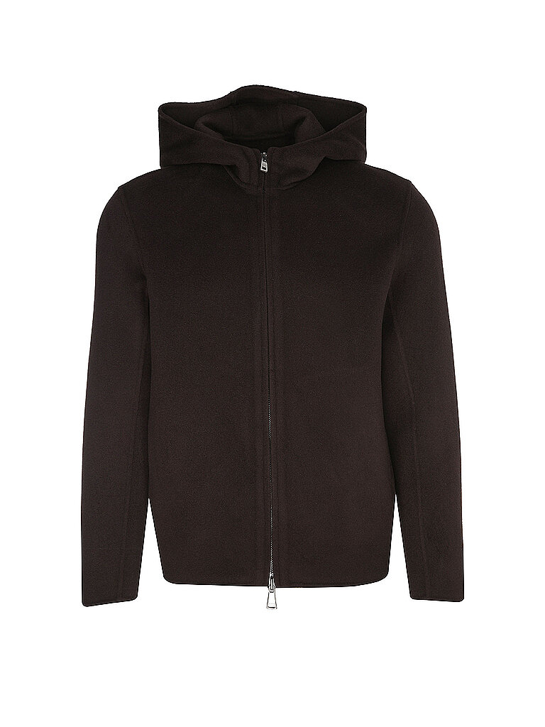 Giacca di lana marrone XL