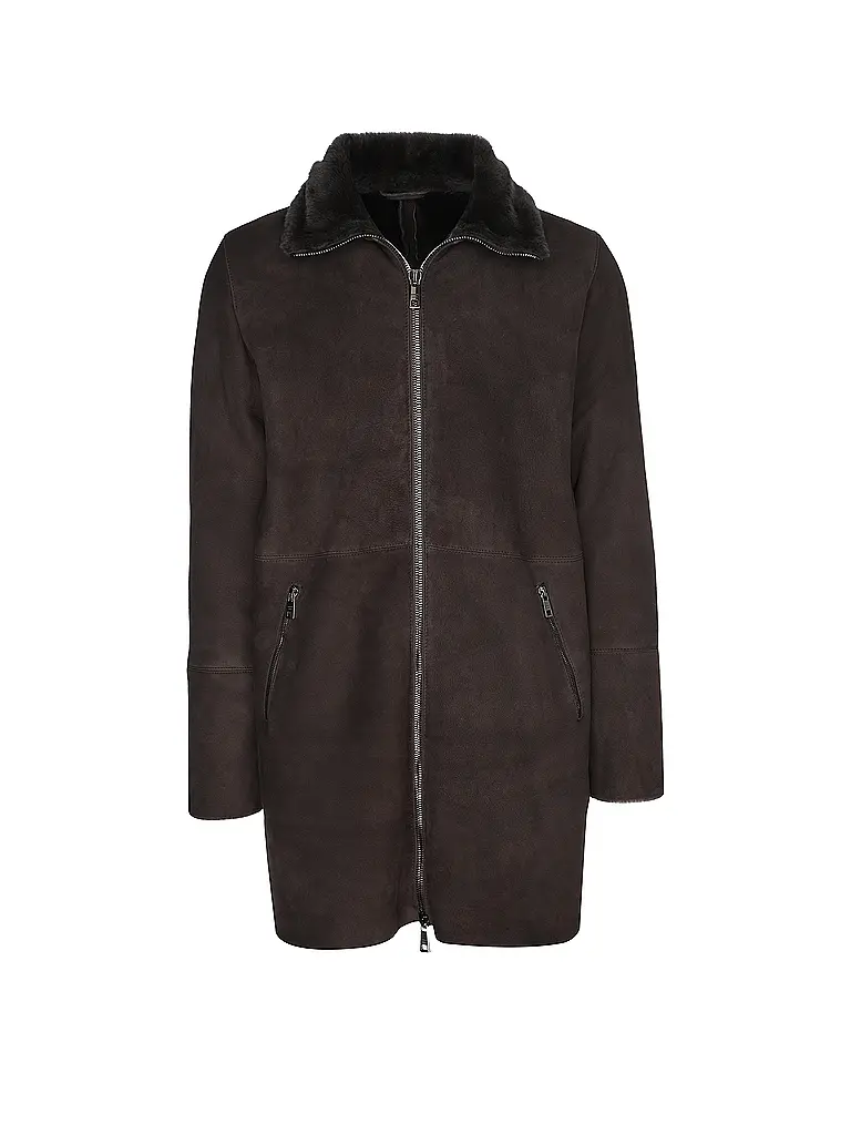 GIORGIO BRATO | Cappotto in montone | Marrone