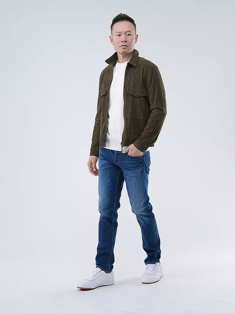 GIORGIO BRATO | Lederjacke | Oliva