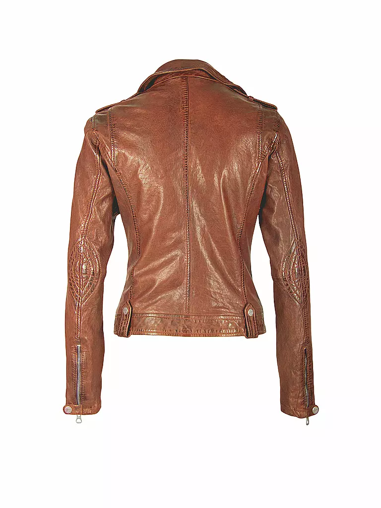 GIPSY BY MAURITIUS | Giacca in pelle Famos Laosv | Marrone