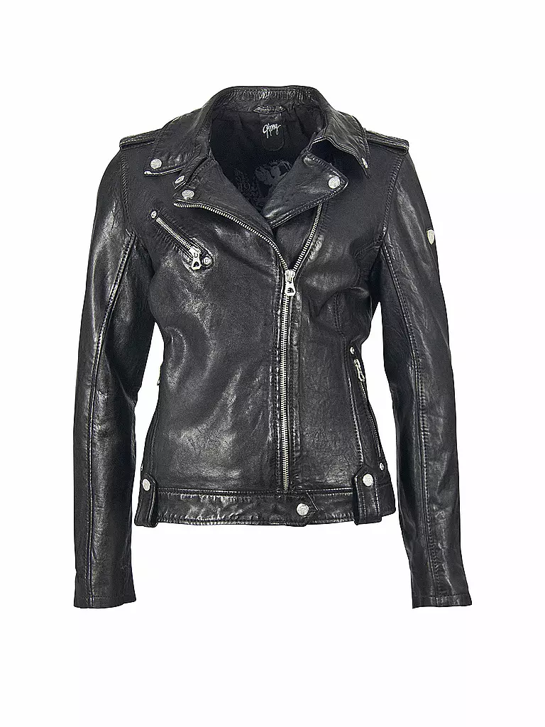 GIPSY BY MAURITIUS | Lederjacke Famos Laosv | Nero