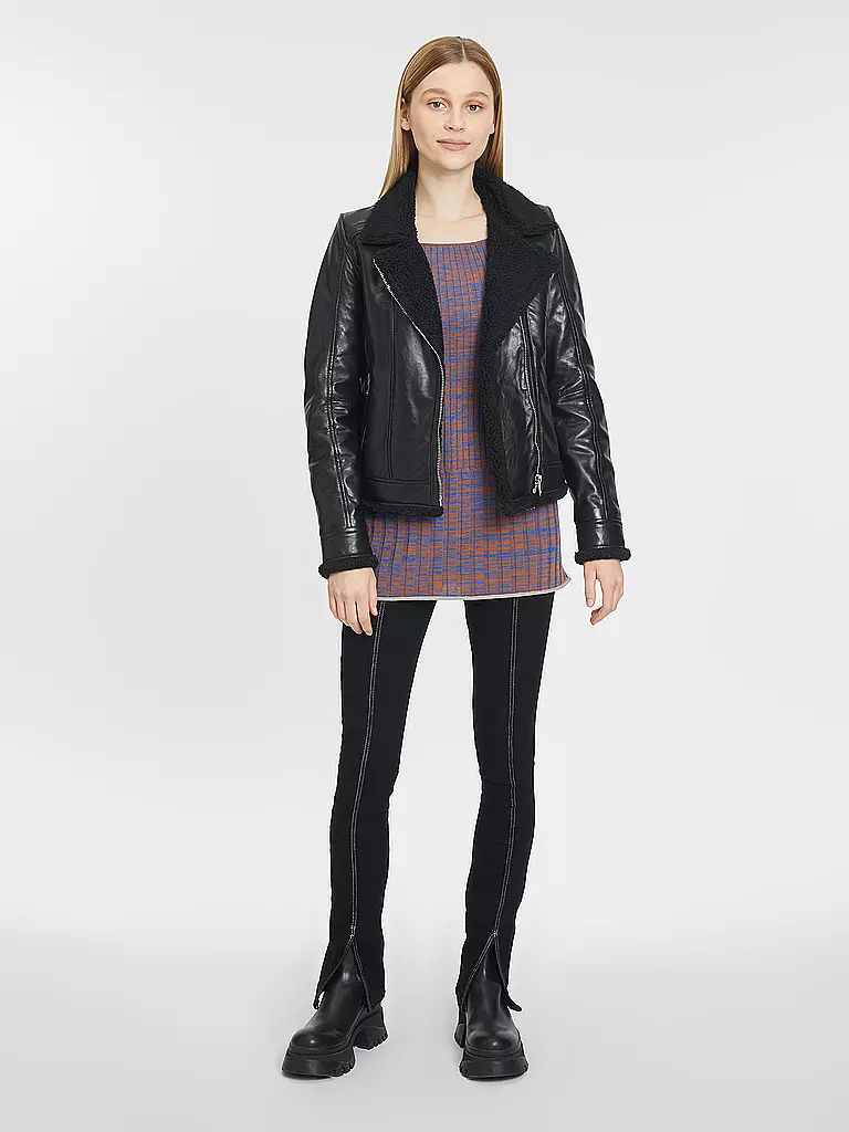 GIPSY BY MAURITIUS | Lederjacke G2WEMILA SF | Nero