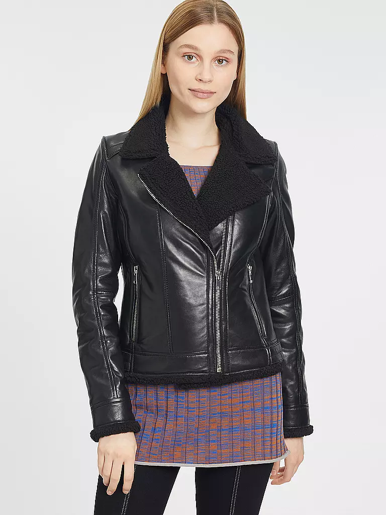 GIPSY BY MAURITIUS | Lederjacke G2WEMILA SF | Nero