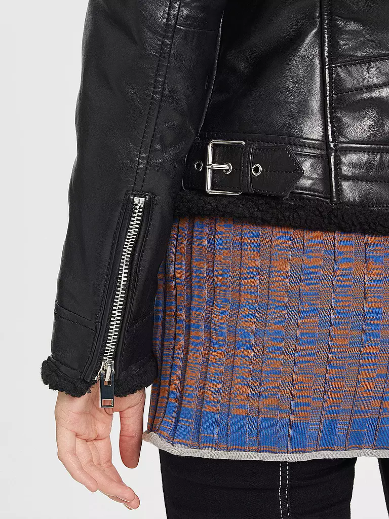 GIPSY BY MAURITIUS | Lederjacke G2WEMILA SF | Nero