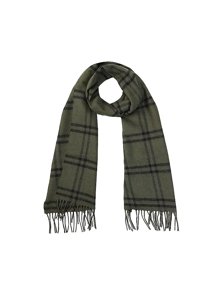 GLOVERALL | Sciarpa in cashmere CAMEL THOMPSON | Oliva