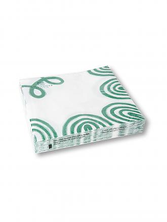 GMUNDNER KERAMIK | Tovaglioli di carta "Verde Fiammato" 33x33cm