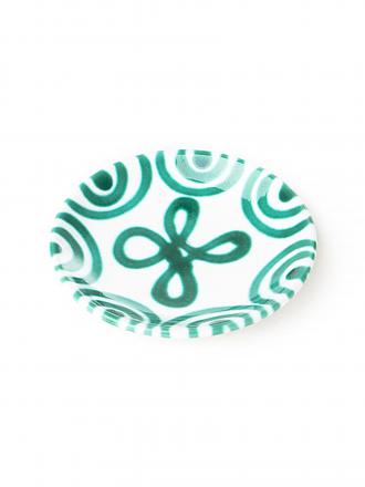 GMUNDNER KERAMIK | Sottotazza da caffè Cup 15cm "Verde Fiammato"