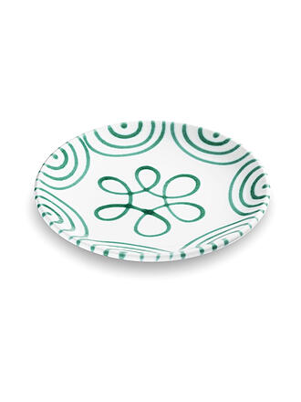 GMUNDNER KERAMIK | Piatto da dessert Cup "Verde Fiammato" 20cm