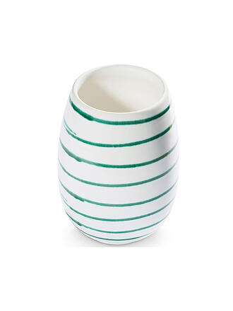 GMUNDNER KERAMIK | Vaso 15cm Verde Fiammato