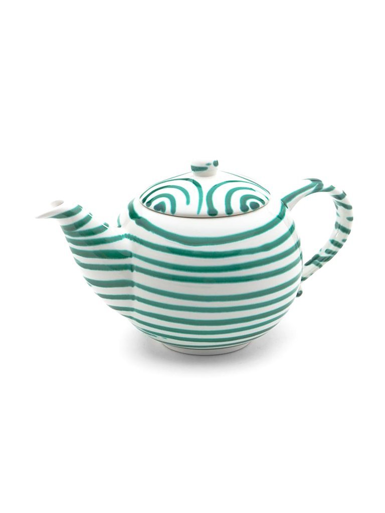 Teiera liscia Verde Fiammato 1,5 l verde