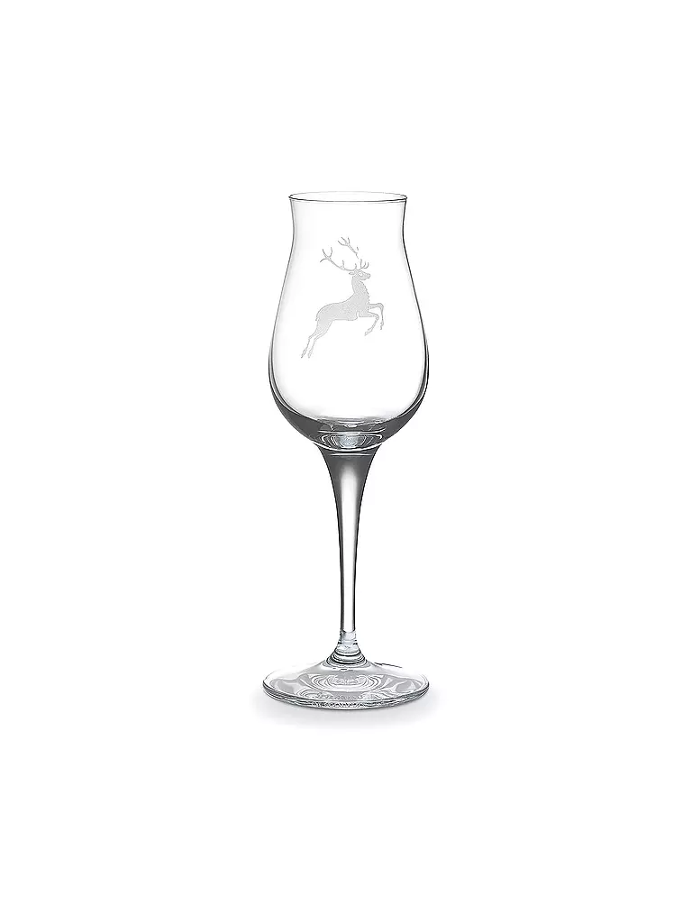 GMUNDNER KERAMIK | Bicchiere da grappa HIRSCH 170ml | Trasparente