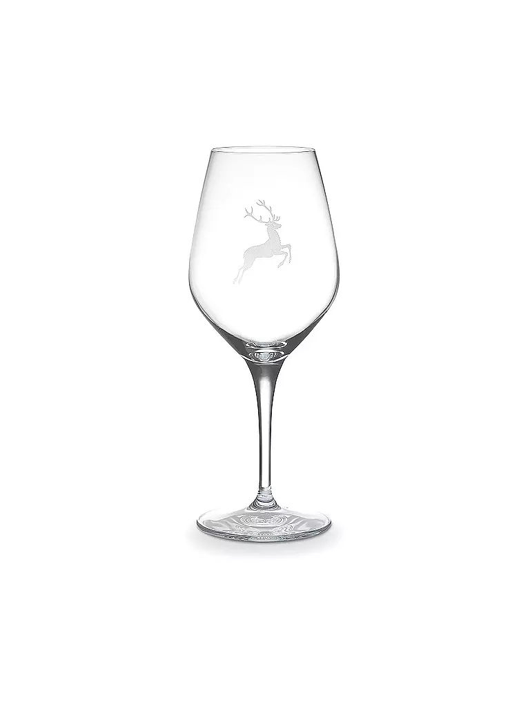 GMUNDNER KERAMIK | Bicchiere da vino bianco HIRSCH 420ml | Trasparente
