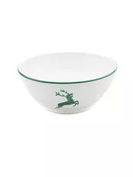 GMUNDNER KERAMIK | Ciotola rotonda "Cervo verde" 23 cm | Verde