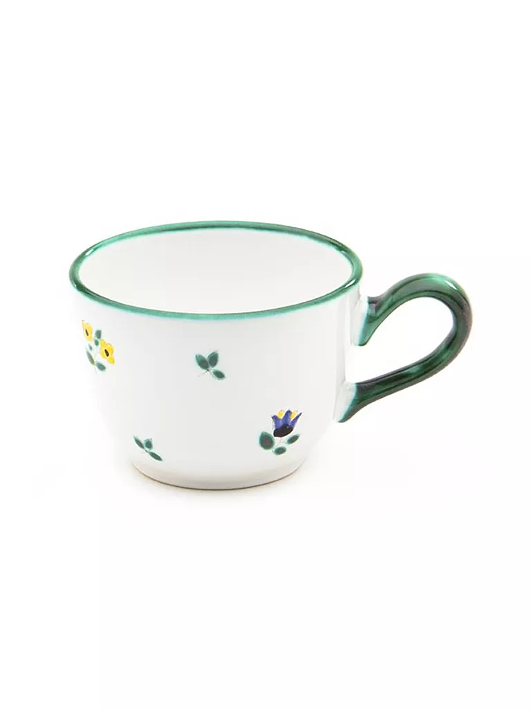 GMUNDNER KERAMIK | Kaffeetasse glatt "Streublumen" 0,19l | Multicolore