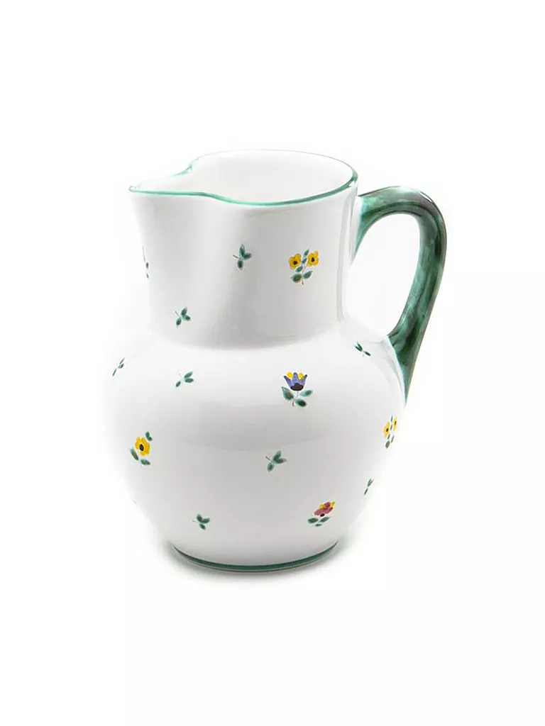 GMUNDNER KERAMIK | Krug - Forma viennese "Streublumen" 1l | Multicolore