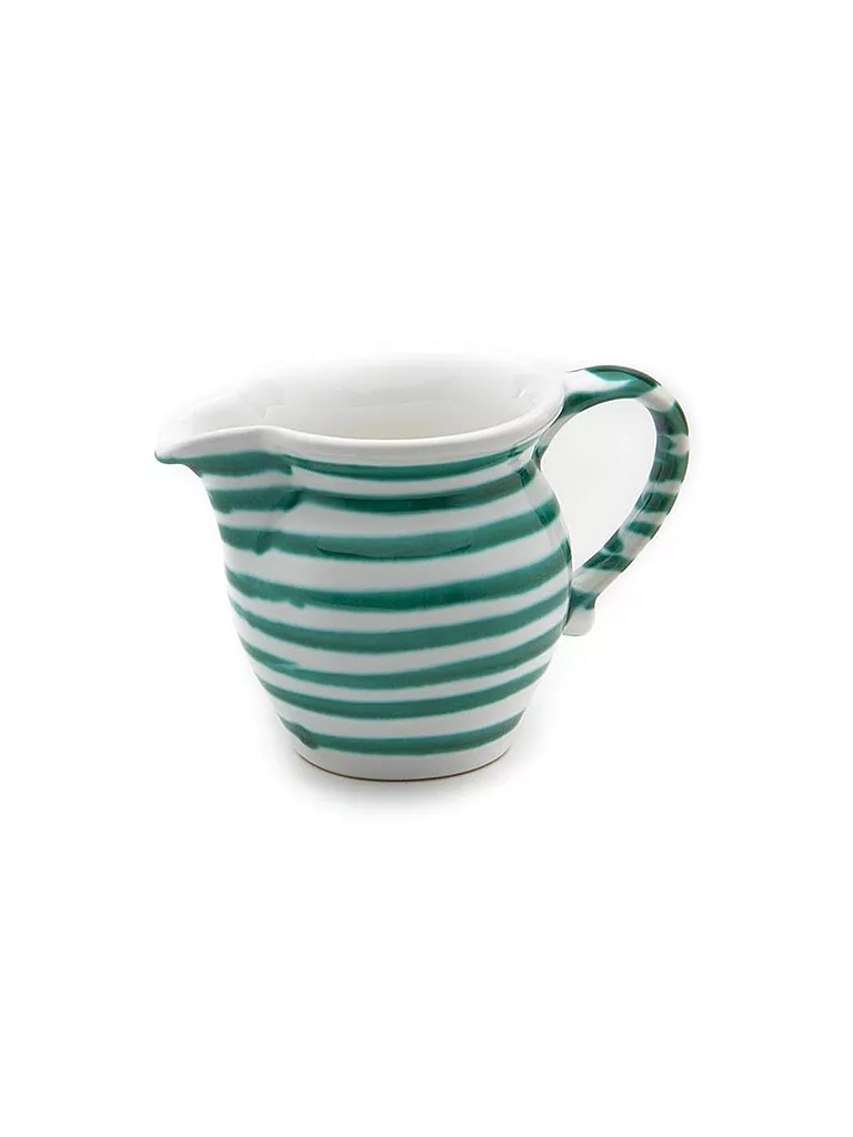 GMUNDNER KERAMIK | Lattiera liscia "Verde Fiammato" 0,5 l | Verde