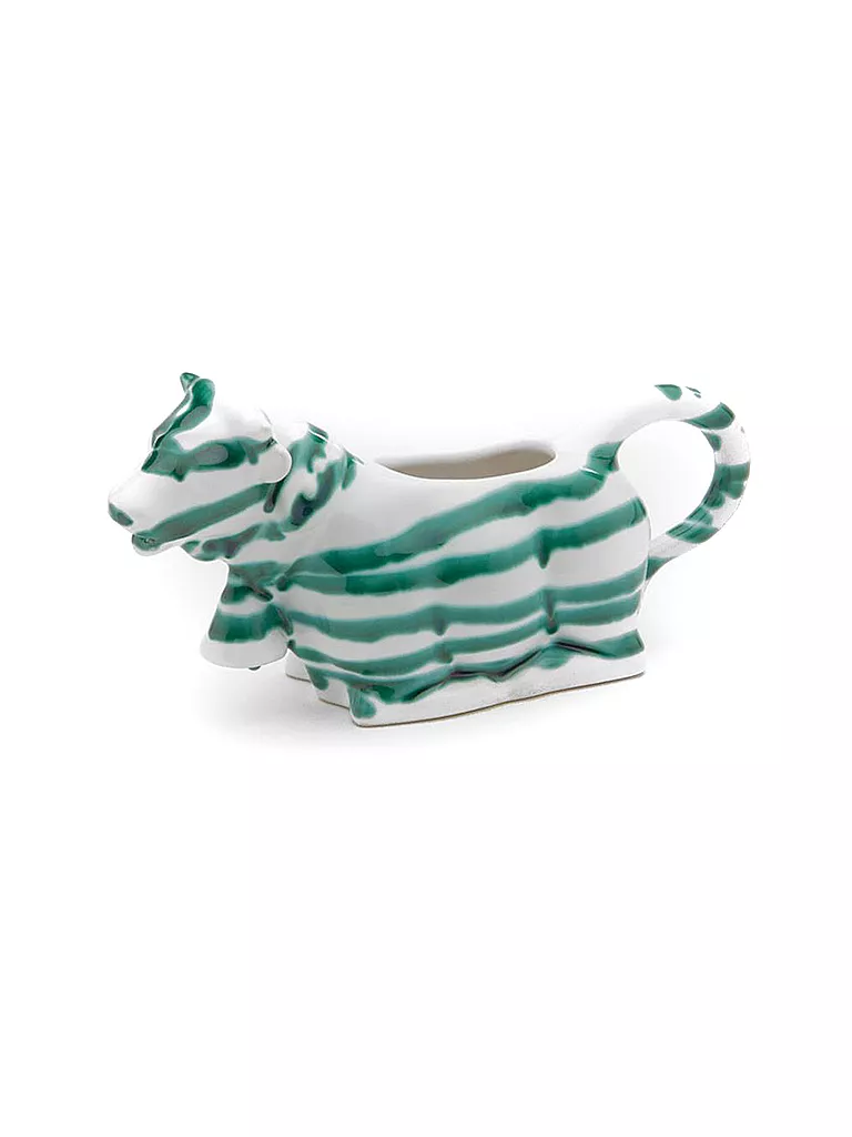 GMUNDNER KERAMIK | Milchkuh "Grün Geflammt" 0,16l | Verde