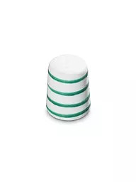 GMUNDNER KERAMIK | Pfefferstreuer GRÜN GELAMMT 7cm | Verde