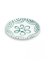 GMUNDNER KERAMIK | Piatto da dessert Cup "Verde Fiammato" 20cm | Verde
