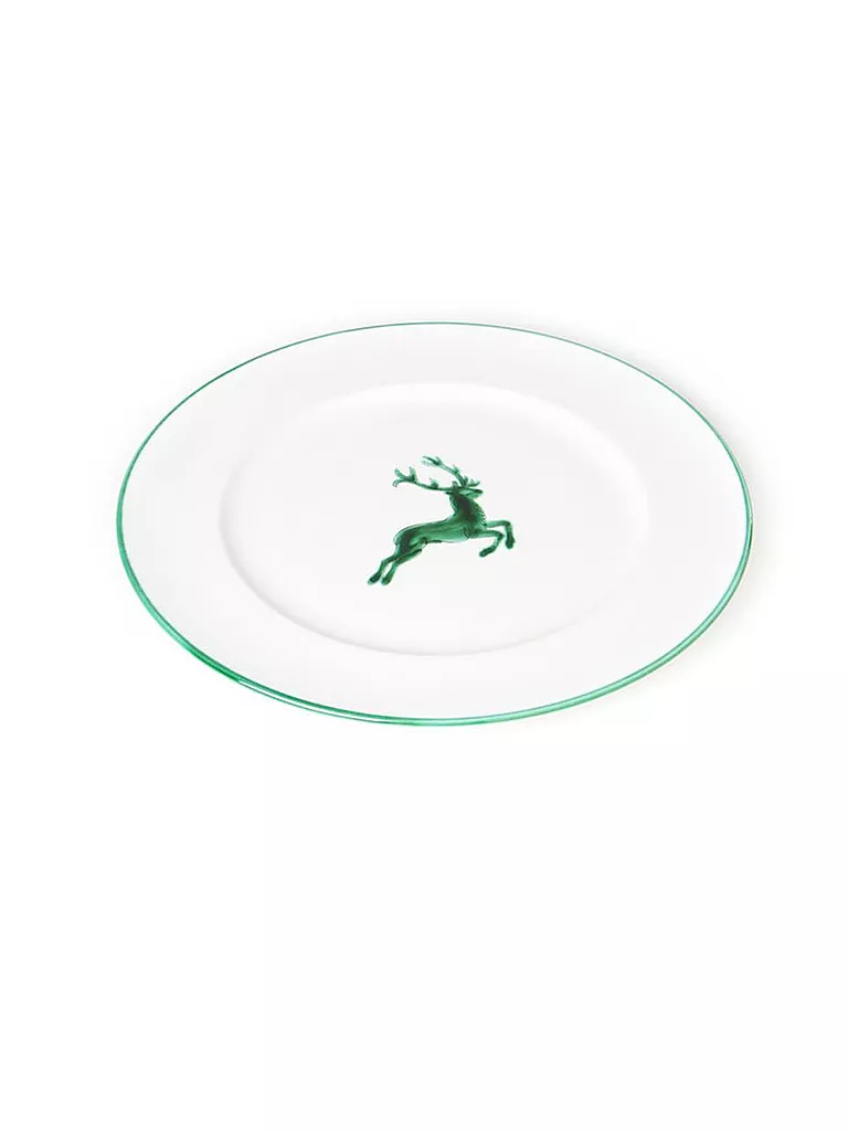 GMUNDNER KERAMIK | Piatto da portata Gourmet "Cervo Verde" 27 cm | Verde