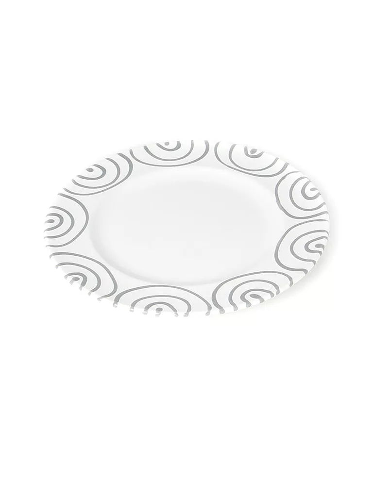 GMUNDNER KERAMIK | Piatto da portata Gourmet "Grigio Fiammato" 27 cm | Grigio