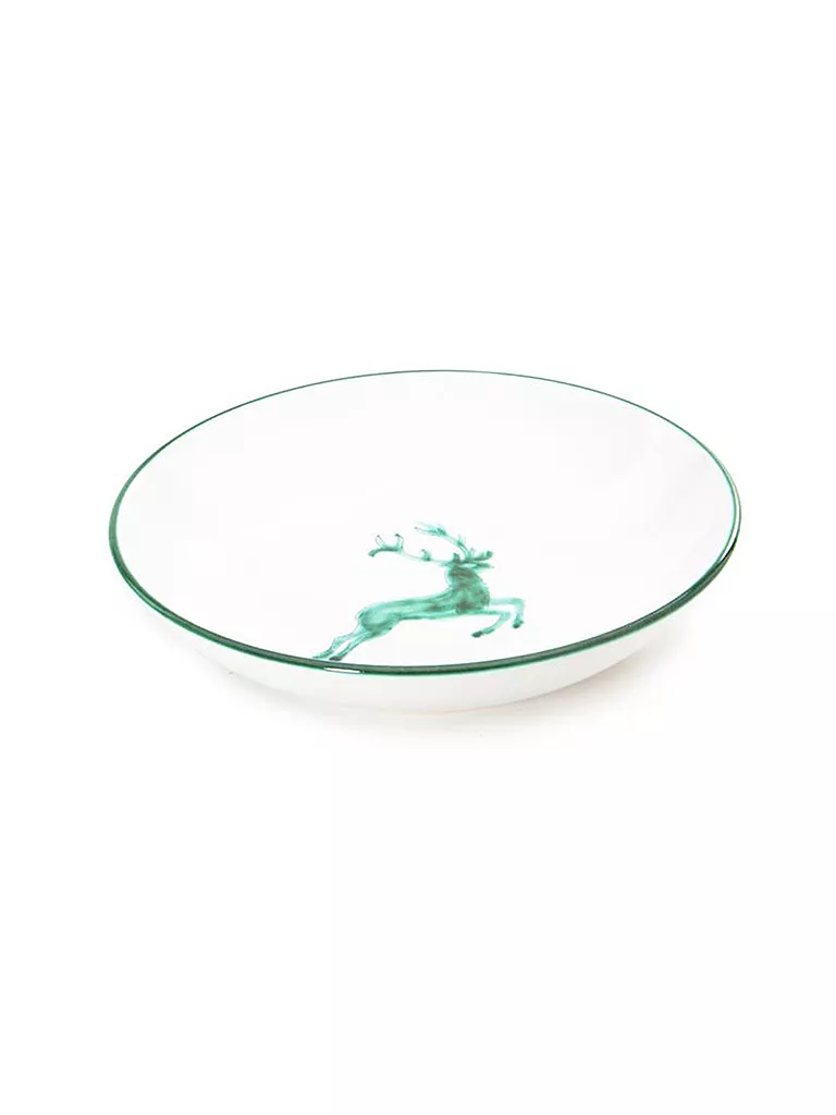 GMUNDNER KERAMIK | Piatto fondo Cup "Cervo Verde" 20cm | Verde