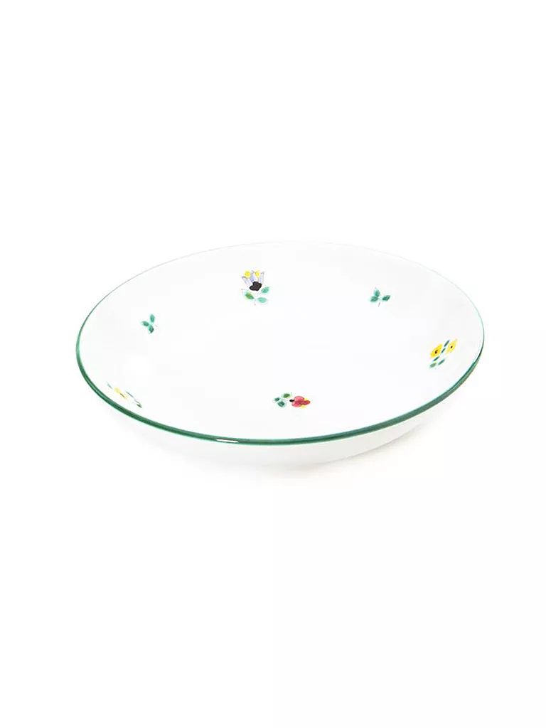 GMUNDNER KERAMIK | Piatto fondo Cup "Streublumen" 20cm | Multicolore