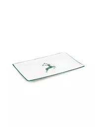 GMUNDNER KERAMIK | Piatto rettangolare "Cervo Verde" 36x15cm | Verde