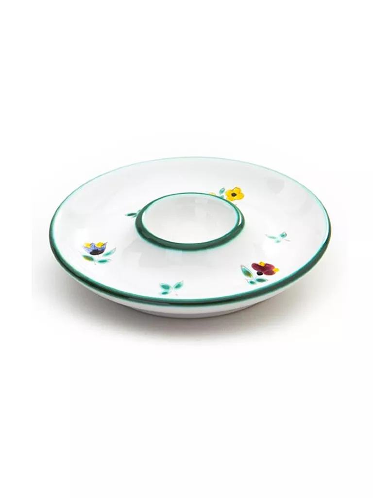 GMUNDNER KERAMIK | Portauovo liscio "Streublumen" 12cm | Multicolore
