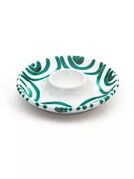 GMUNDNER KERAMIK | Portauovo liscio "Verde Fiammato" 12cm | Verde