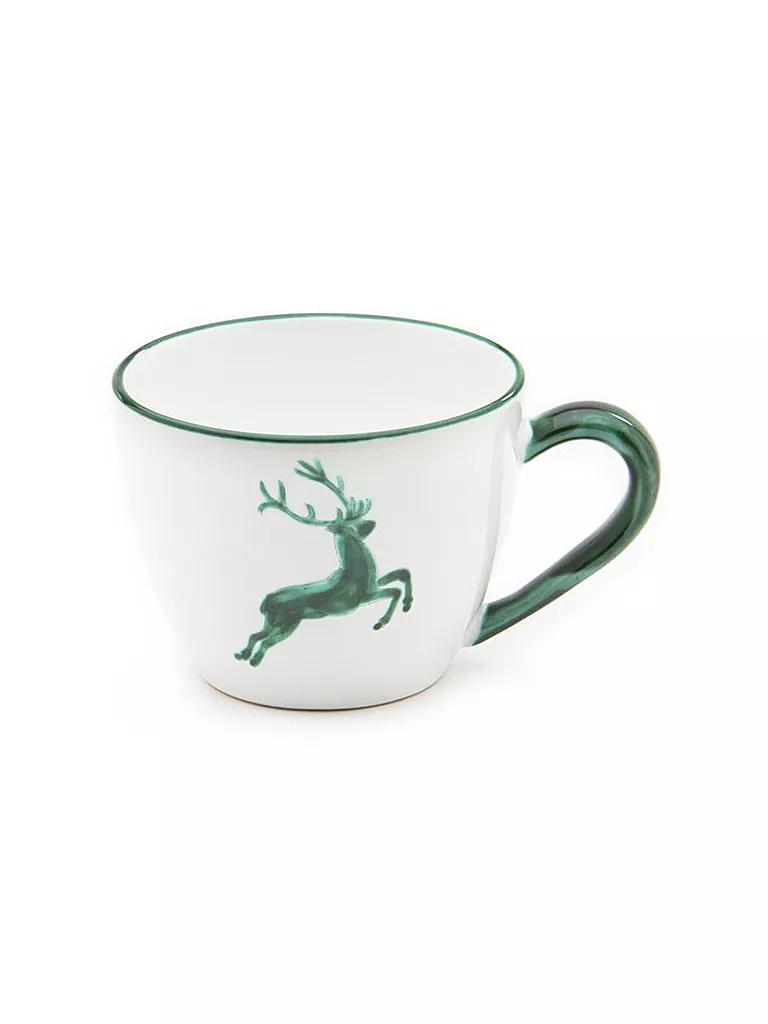 GMUNDNER KERAMIK | Tazza da tè Maxima "Cervo Verde" 0,4 l | Verde