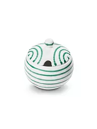 GMUNDNER KERAMIK | Zuccheriera liscia 10cm Verde Fiammato | Verde