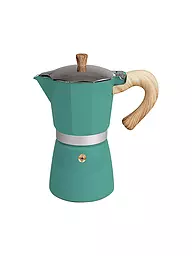 GNALI & ZANI | Espressokocher VENEZIA 3 Tassen Smaragdgrün | Verde