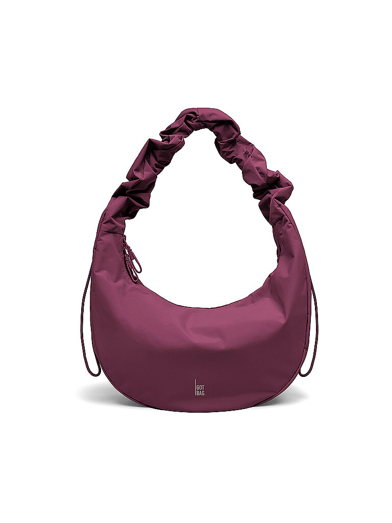 Borsa - Borsa a tracolla MOON BAG RUFFLE rosso scuro