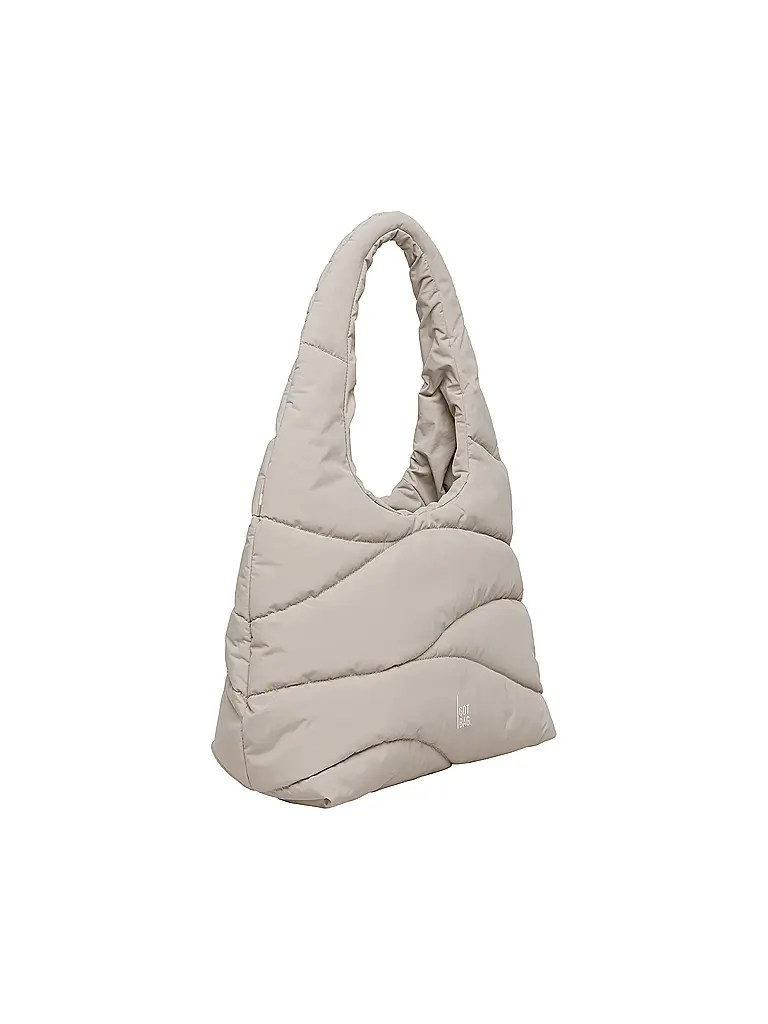 GOT BAG | Borsa - Borsa a spalla WAVY PUFFER SHOULDER BAG | Crema