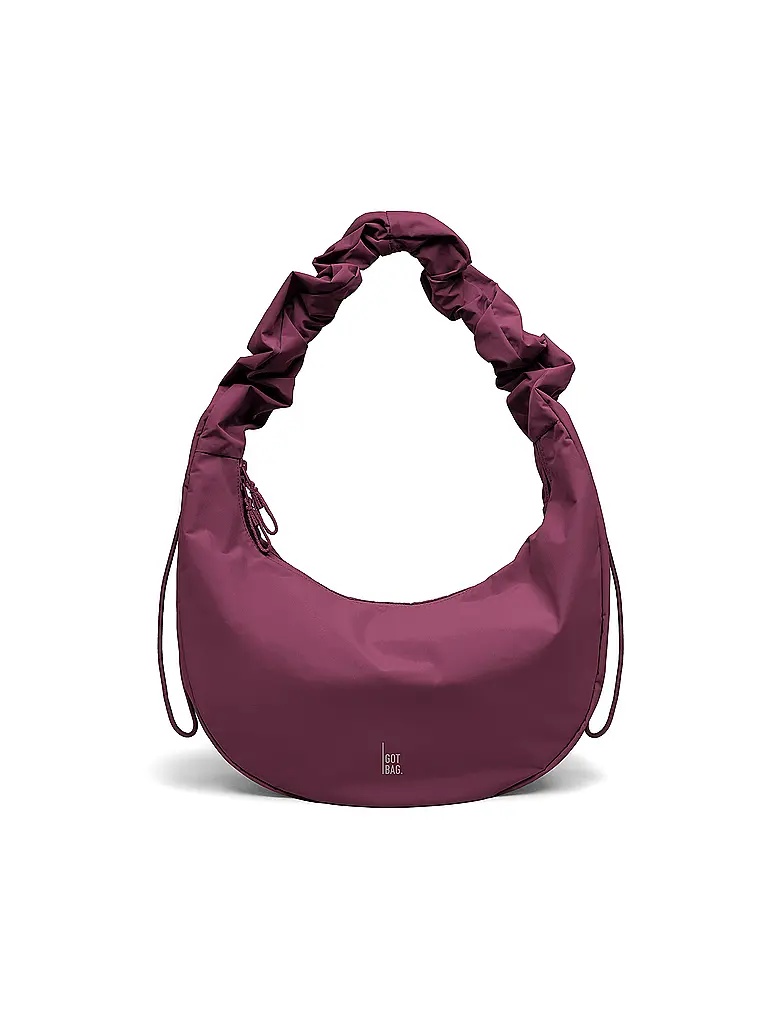 GOT BAG | Borsa - Borsa a tracolla MOON BAG RUFFLE | Rosso scuro