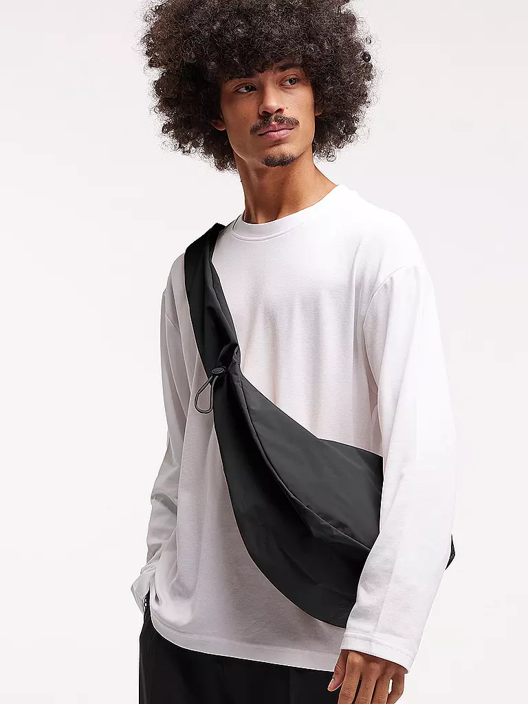 GOT BAG | Borsa - Borsa a tracolla MOON BAG RUFFLE | Nero