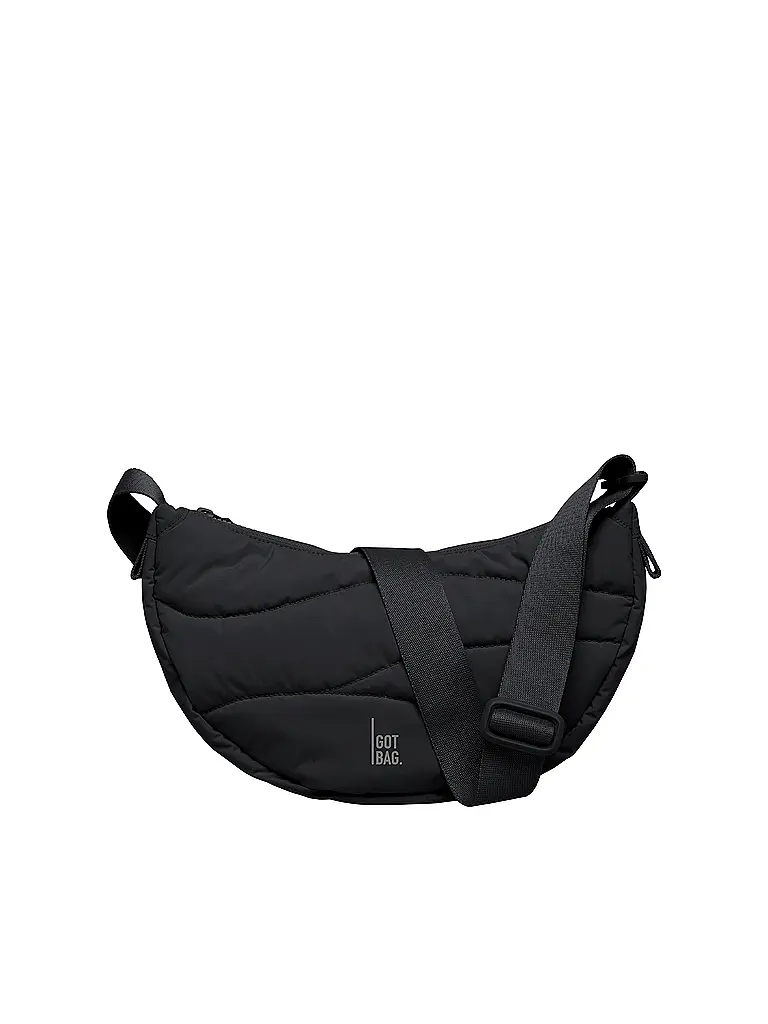 GOT BAG | Borsa - Borsa a tracolla WAVY PUFFER MOON BAG | Nero
