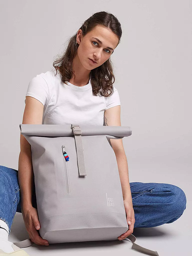 GOT BAG | Rucksack ROLLTOP LITE | Grigio chiaro