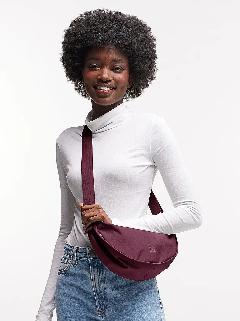 GOT BAG | Tasche - Umhängetasche MOON BAG Small | Rosso scuro