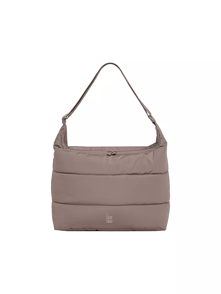 GOT BAG | Tasche - Umhängetasche PUFFER SQUARE BAG Large | Marrone chiaro