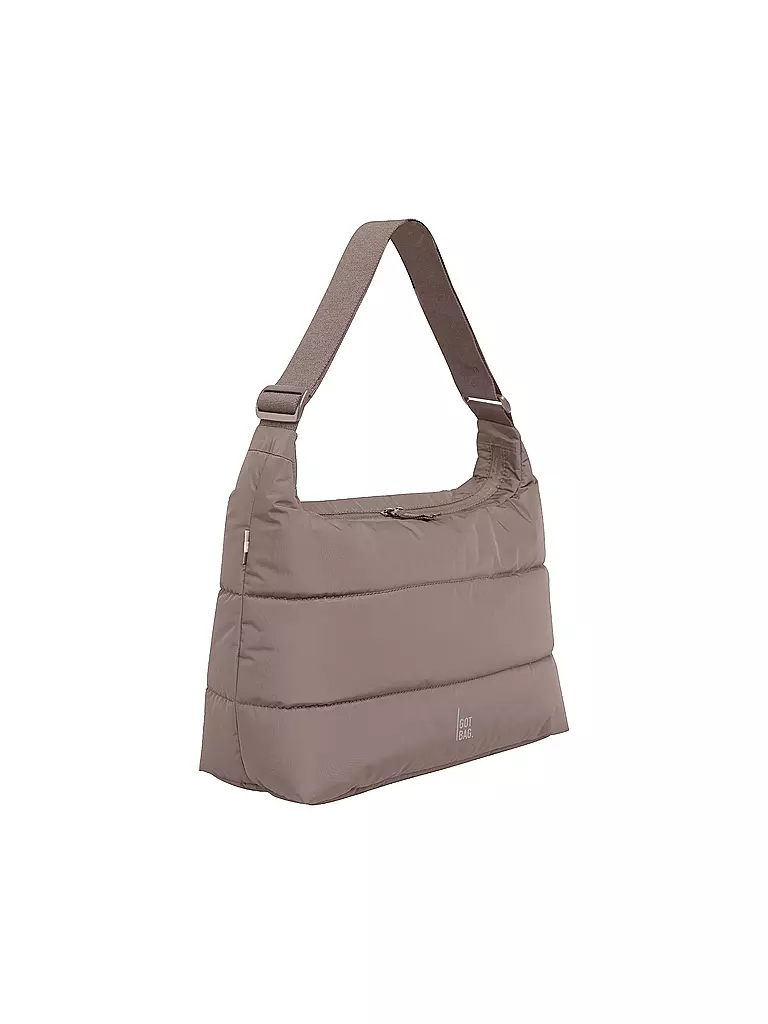 GOT BAG | Tasche - Umhängetasche PUFFER SQUARE BAG Large | Marrone chiaro