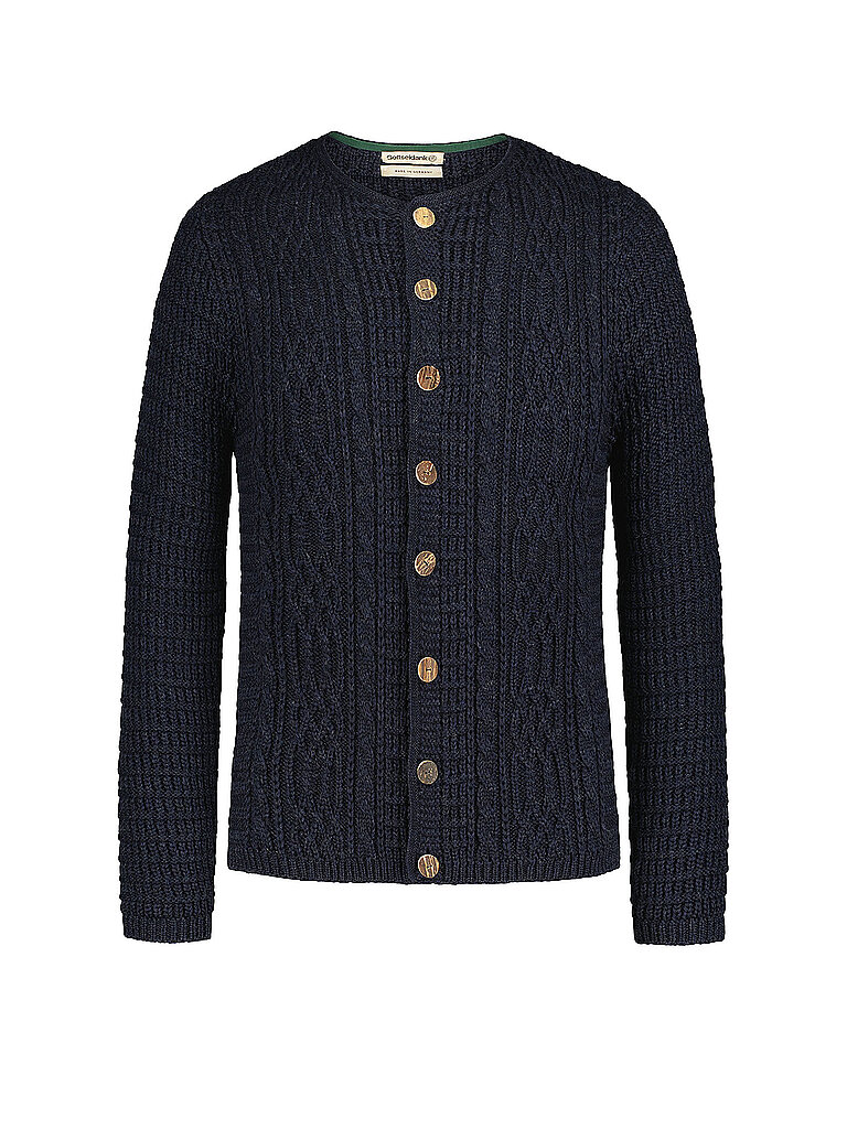 Cardigan tradizionale ANTON blu M